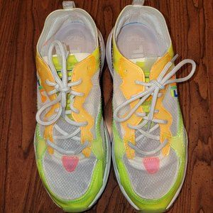 FILA Ray Tracer TL Woman's Shoes Whit-Knockout Pink-Prince Blue US Size 7